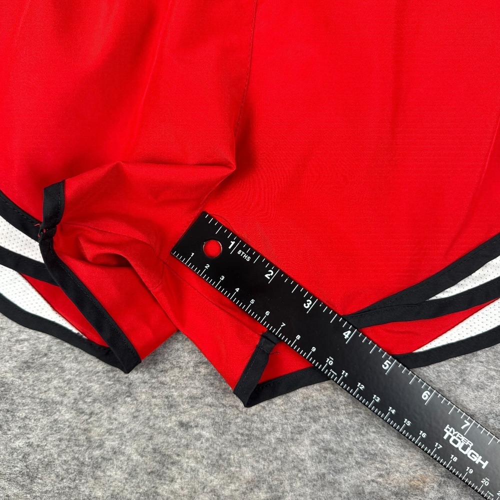 Nike Dri Fit Tempo Running Shorts 3" Lined Polyester Red Womens Small S - Picture 12 of 13